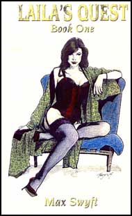 Lailas Quest Book 1 by Max Swyft mags inc, Reluctant press, crossdressing stories, transgender stories, transsexual stories, transvestite stories, female domination, Max Swift